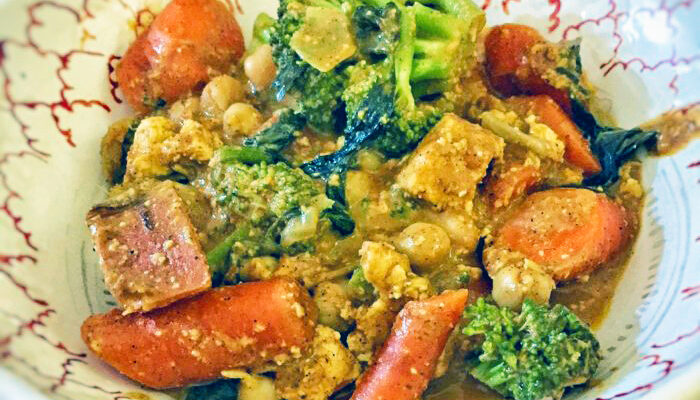 Creamy Vegan Vegetable Curry