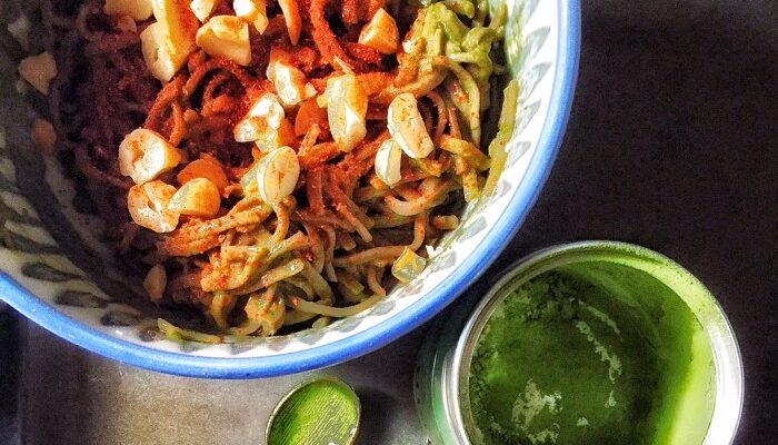 Vegan Matcha Soba Noodles
