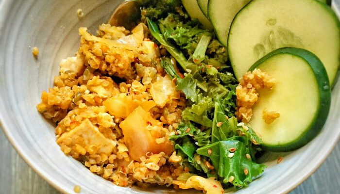 30-Minute Vegan Asian Fusion Probiotic Bowl